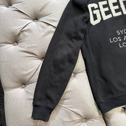 Geedup Cities Hoodie 'Black White' (Second hand)