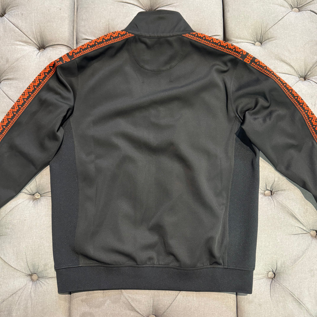 Geedup Core Logo G-Tape Jacket 'Black Burnt Orange' (Second hand)