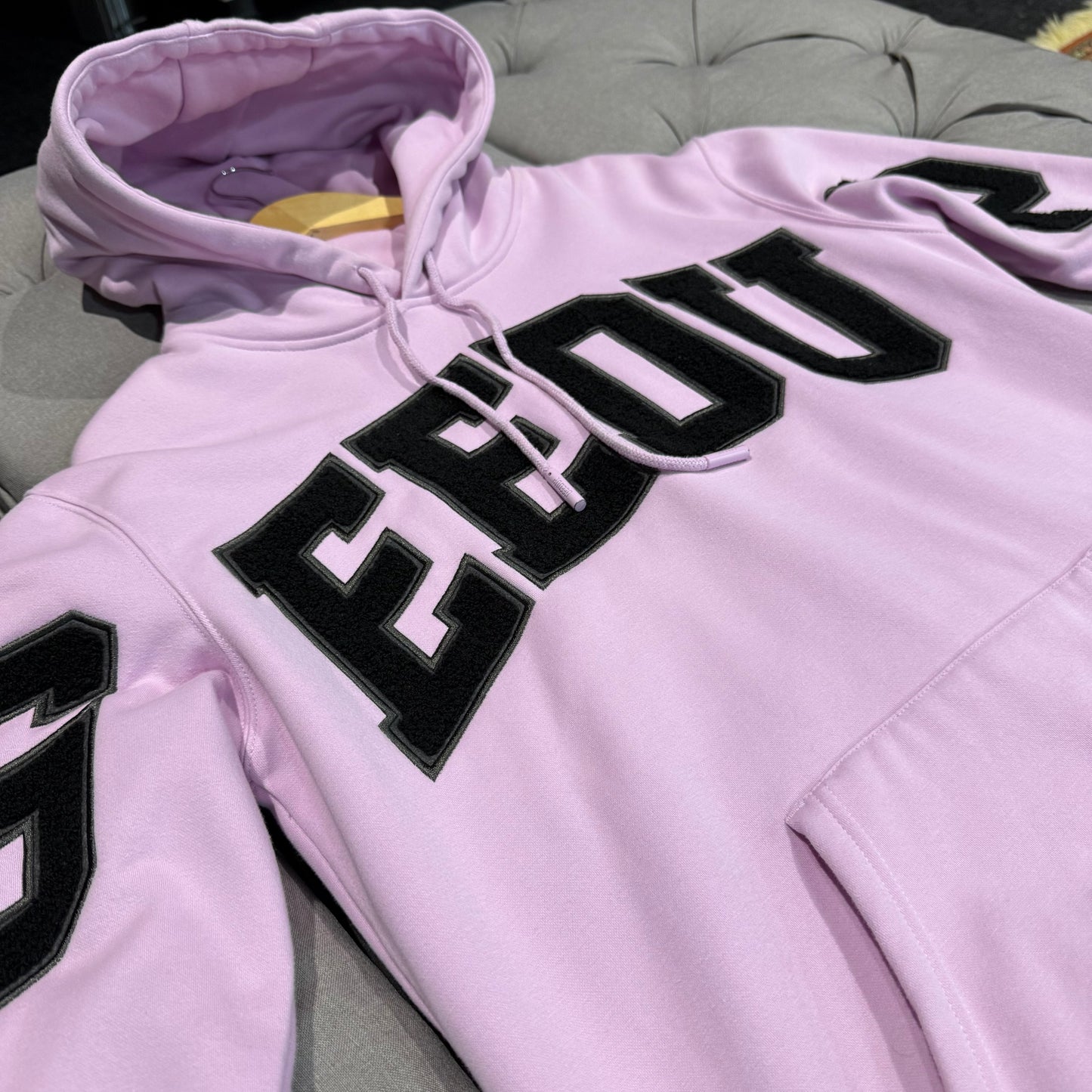 Geedup Team Logo Hoodie 'Lavender Pink' (Second hand)