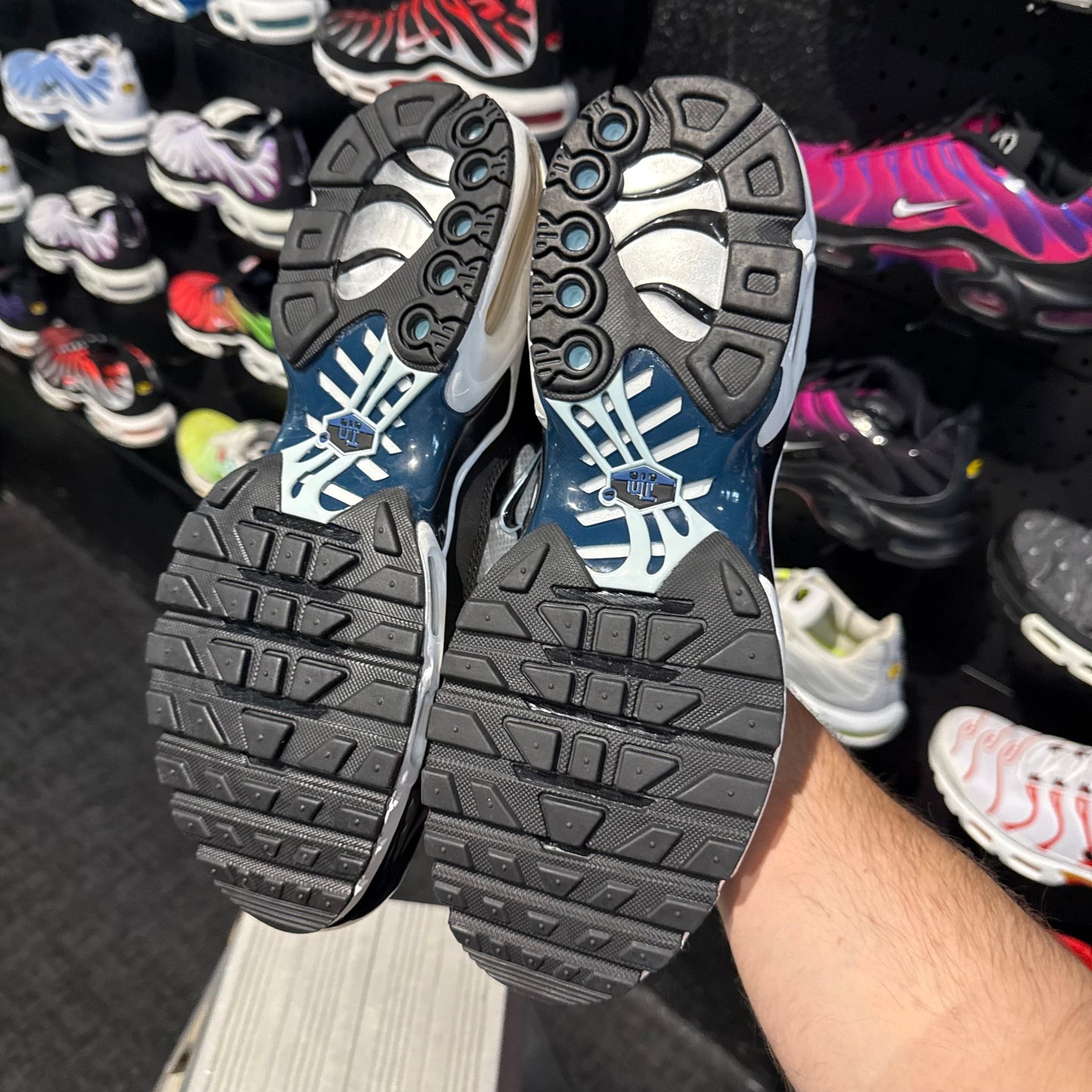 Nike Air Max Plus TN 'Pure Platinum Court Blue' (Brand New)