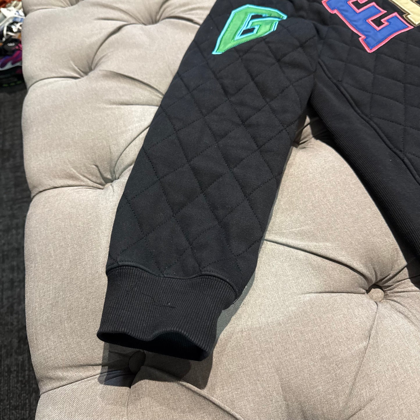 Geedup Team Logo Hoodie 'Holy Grail Multi Color 2.0 Quilt' (Second hand)