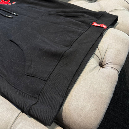 Geedup Play For Keeps Hoodie 'Black Red' (Second hand)