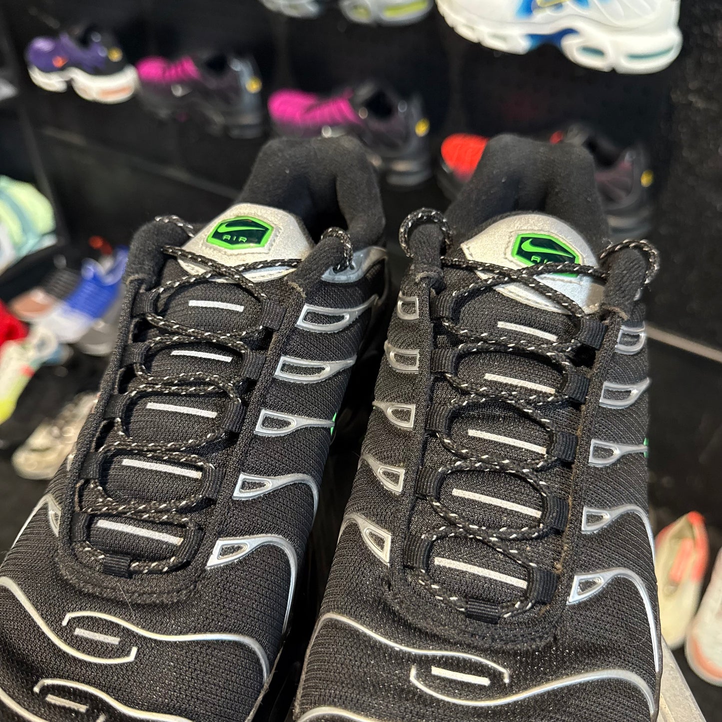 Nike Air Max Plus TN 'Black Silver Green Strike' (Second hand)