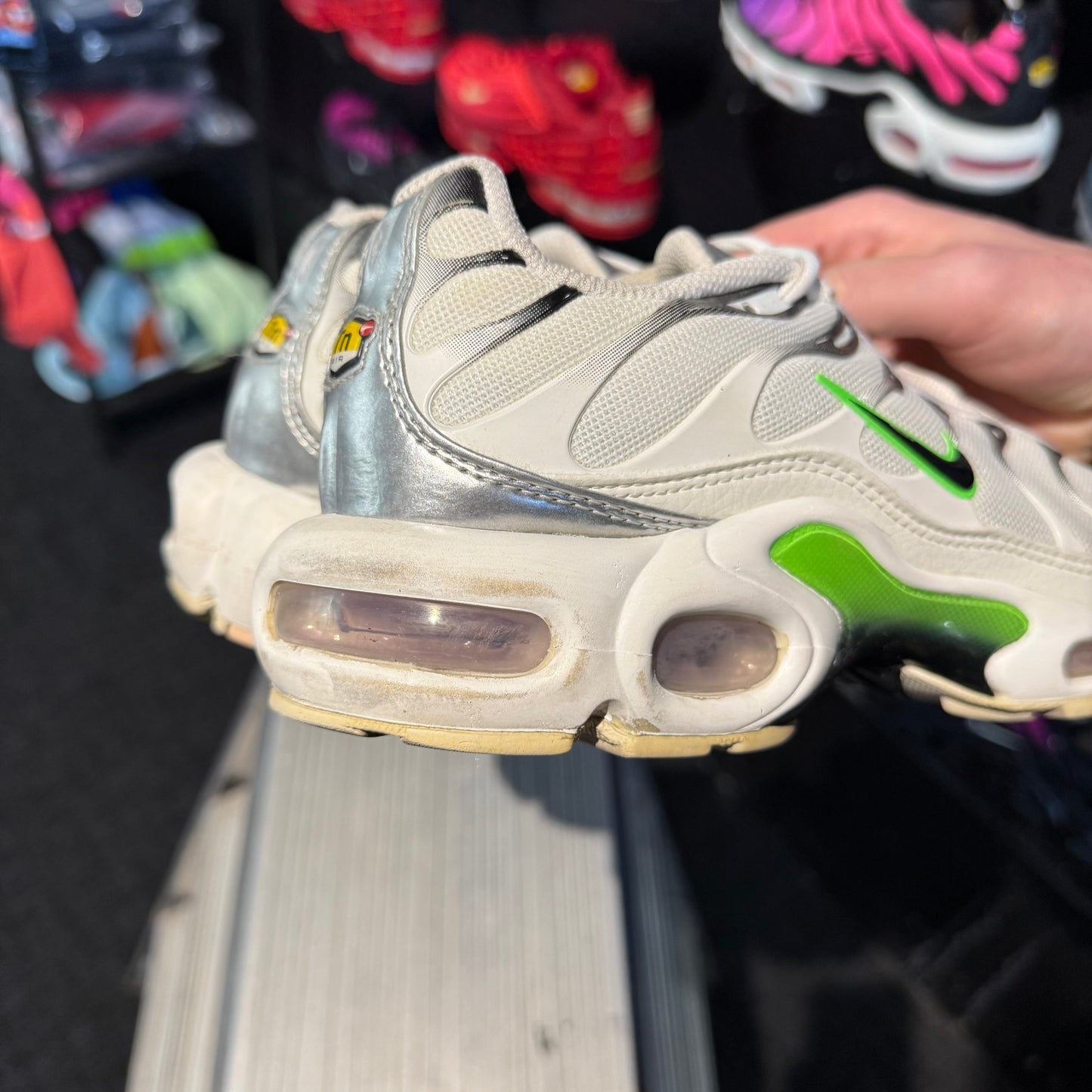 Nike Air Max Plus 'TN' White Green Strike (Second hand)