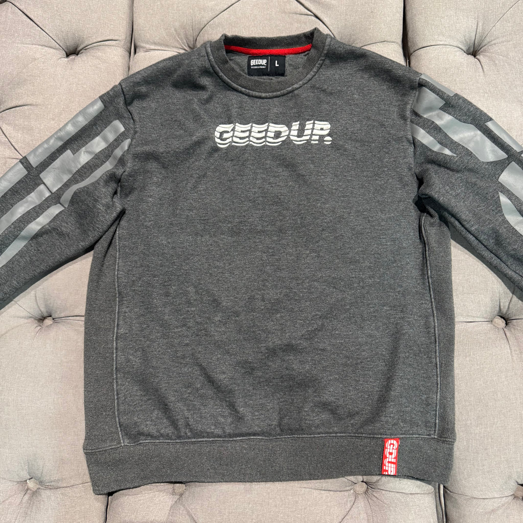 Geedup Sportsman Crewneck 'Asphalt Grey' (Second hand)