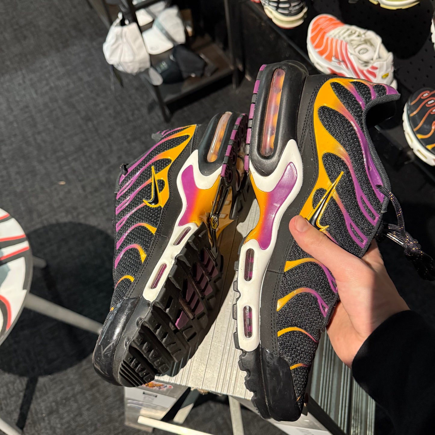 Nike Air Max Plus 'TN' Viotech Black Gold Purple (Second hand)