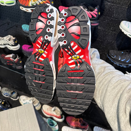Nike Air Max Plus 'TN' White Black University Red (Second hand)