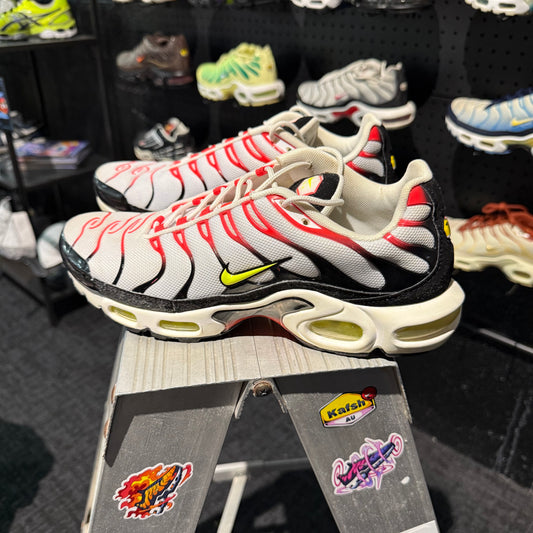 Nike Air Max Plus 'TN' White Crimson Venom (Second hand)