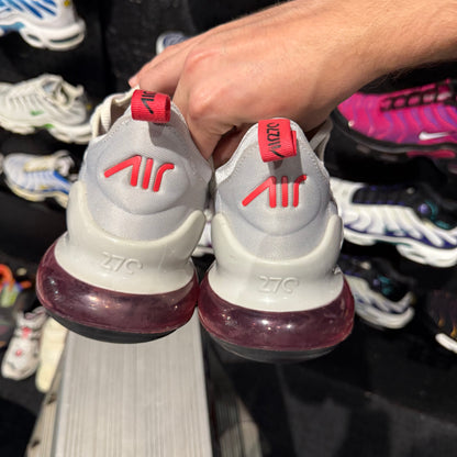 Nike Air Max 270 'White Light Fusion Red' (Second hand)