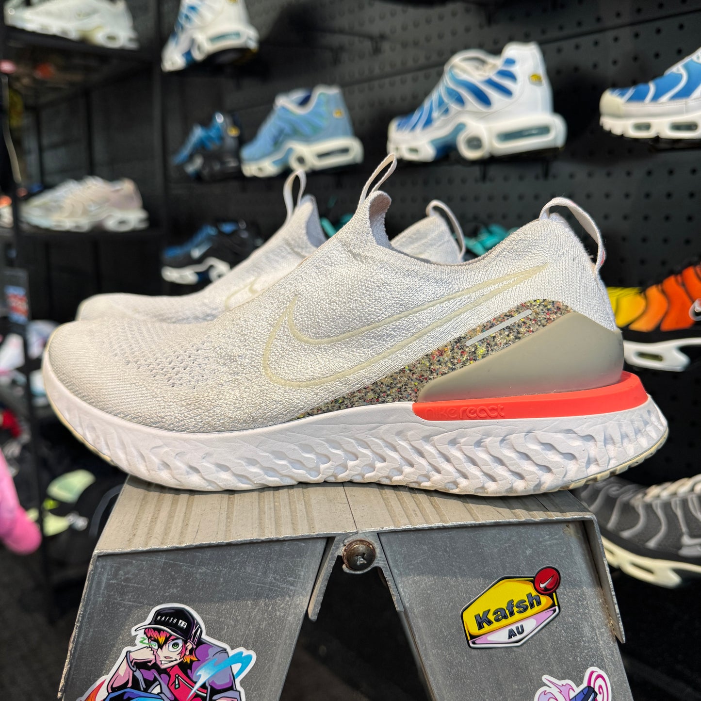 Nike Phantom React Flyknit 'White Lava Glow' (Second hand)