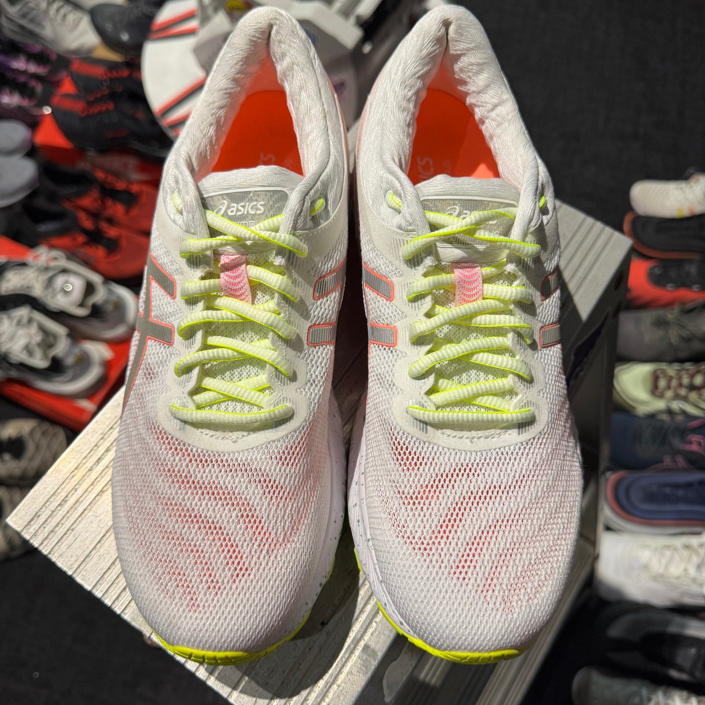 Asics Gel Nimbus Lite-Show 'White Sun Coral' (Second hand)