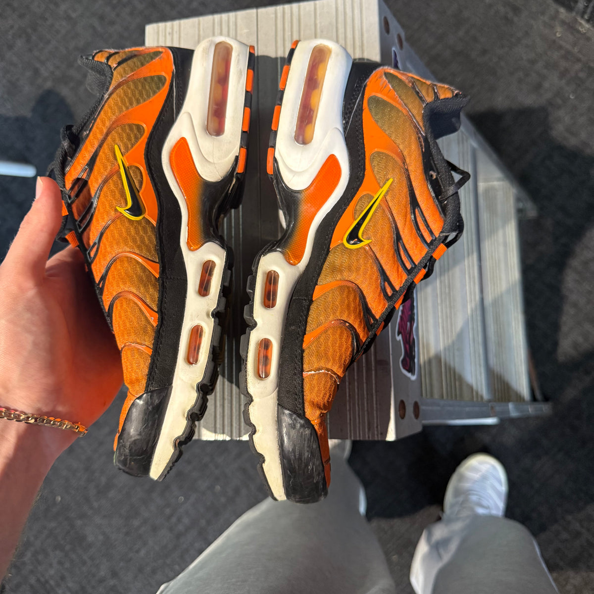 Nike Air Max Plus TN 'Safety Orange Black' (Second hand)
