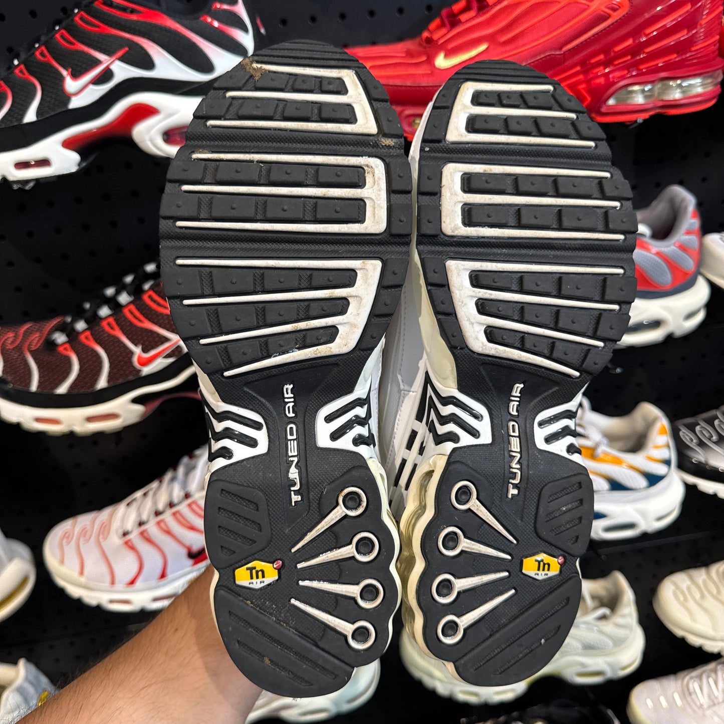 Nike Air Max Plus TN3 'Multi Swoosh White Multi Colour' (Second hand)