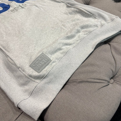 Geedup Since 2010 Sportsman Quarter Zip ‘White Marle Blue’