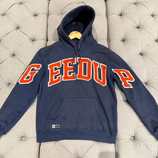 Geedup Team Logo Hoodie 'Navy Orange' (Second hand)