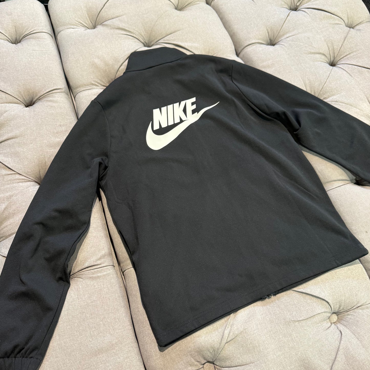 Nike Running Zip Up Jacket 'Black' (Youth) (Second hand)