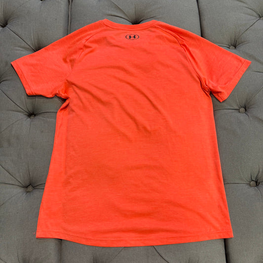Under Armour Mens Rush Vanish Elite Seamless Training Tee 'Orange' (Second hand)