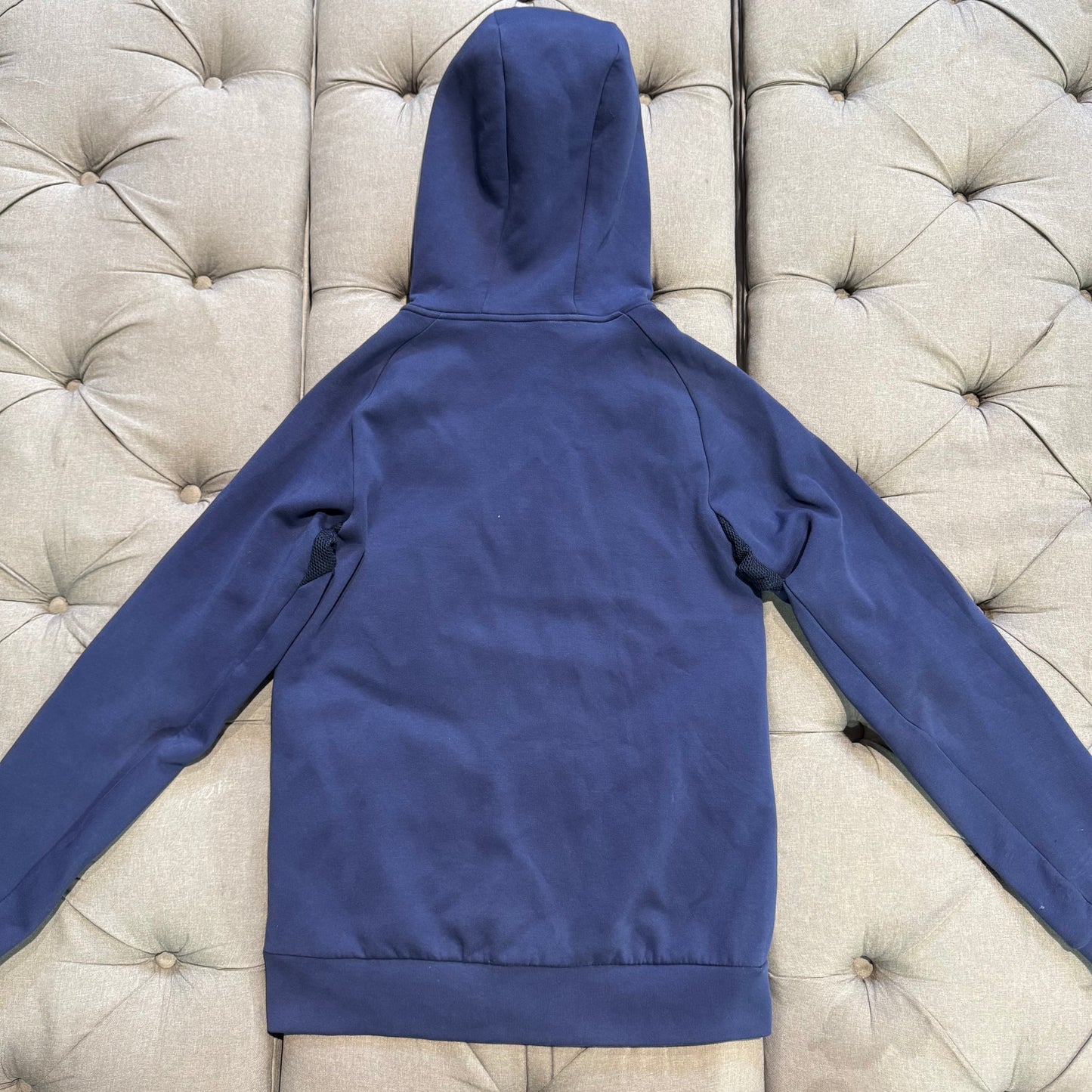 Asics Fleece Jacket Hoodie 'Navy' (Second hand)