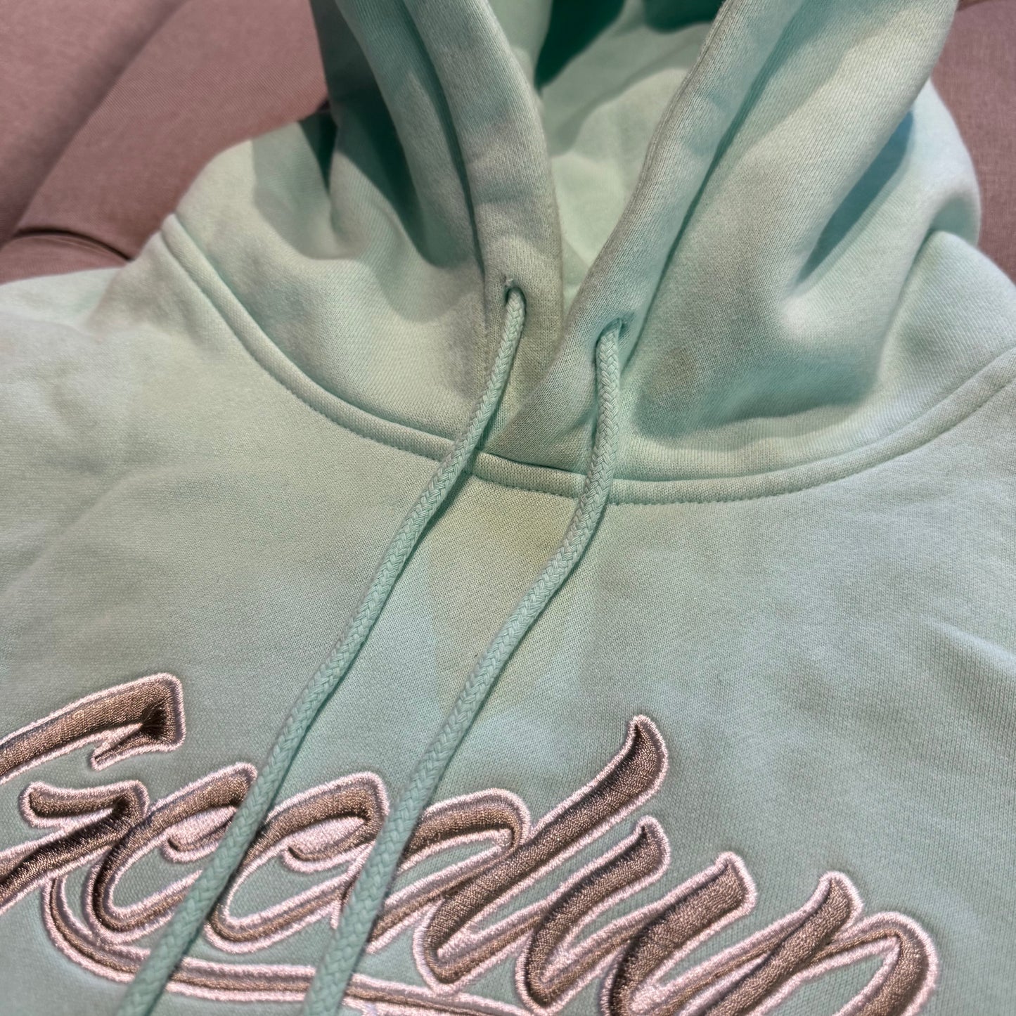 Geedup 10 Jersey Logo Hoodie 'Teal' (Second hand)