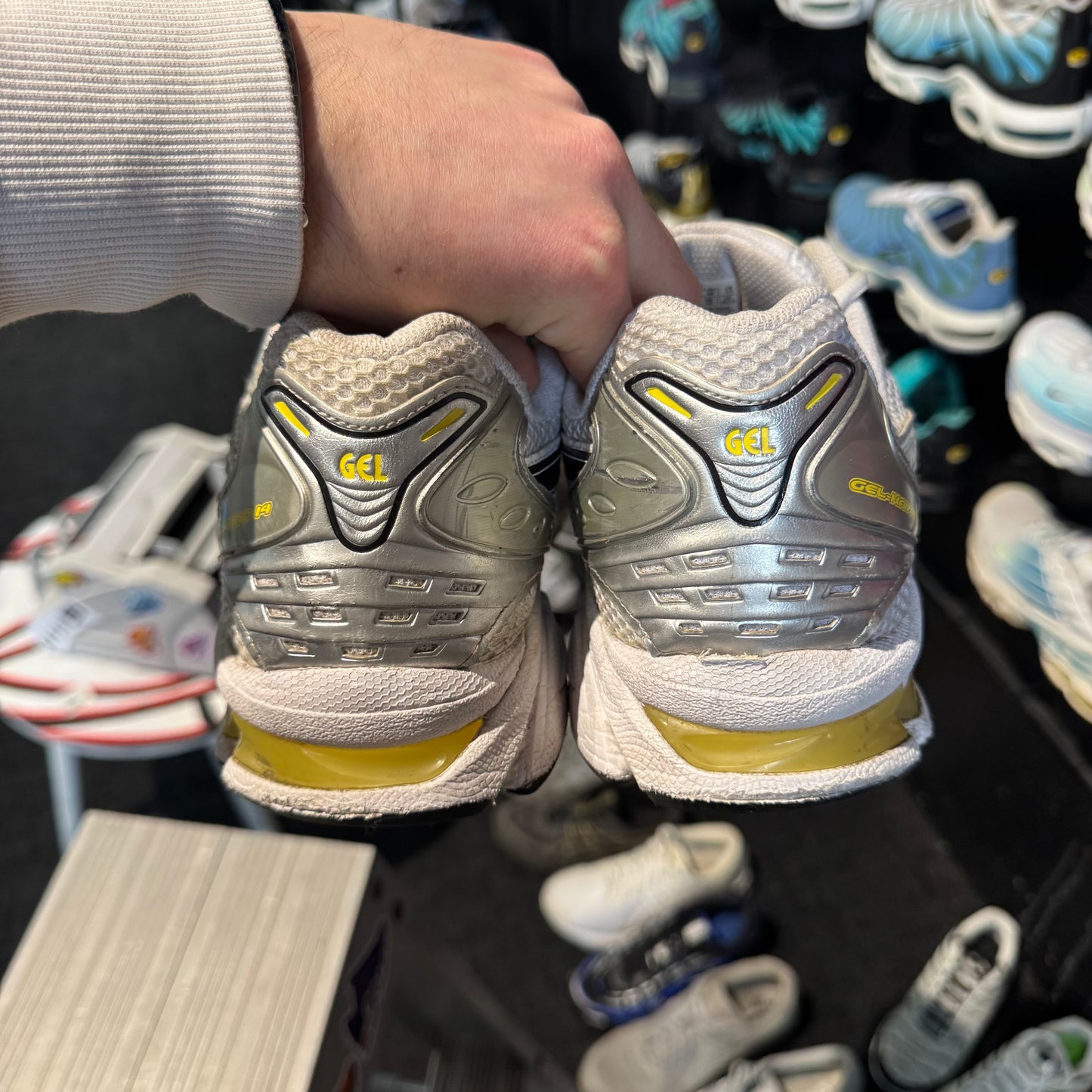 Asics Gel Kayano 14 'White Taichi Yellow' (Second hand)