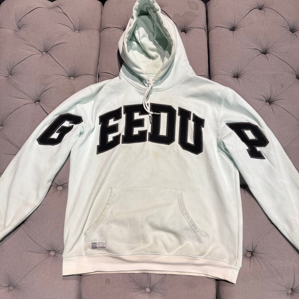 Geedup Team Logo Hoodie 'Mint Black' (Second hand)
