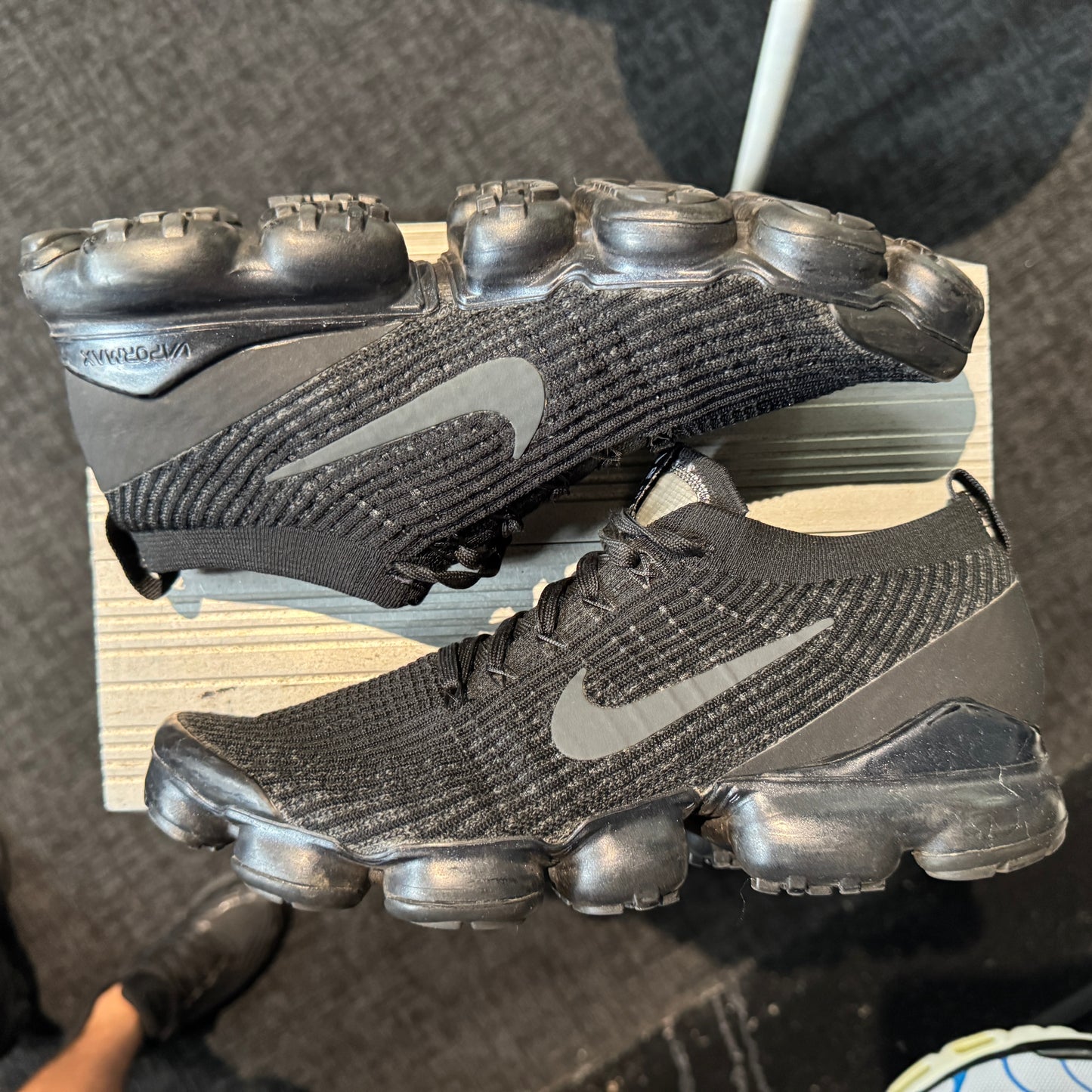 Nike Air Vapor Max Flyknit 3 'Triple Black' (Second hand)