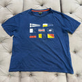Nautica Competition Flag Shirt 'Blue' (Second hand)