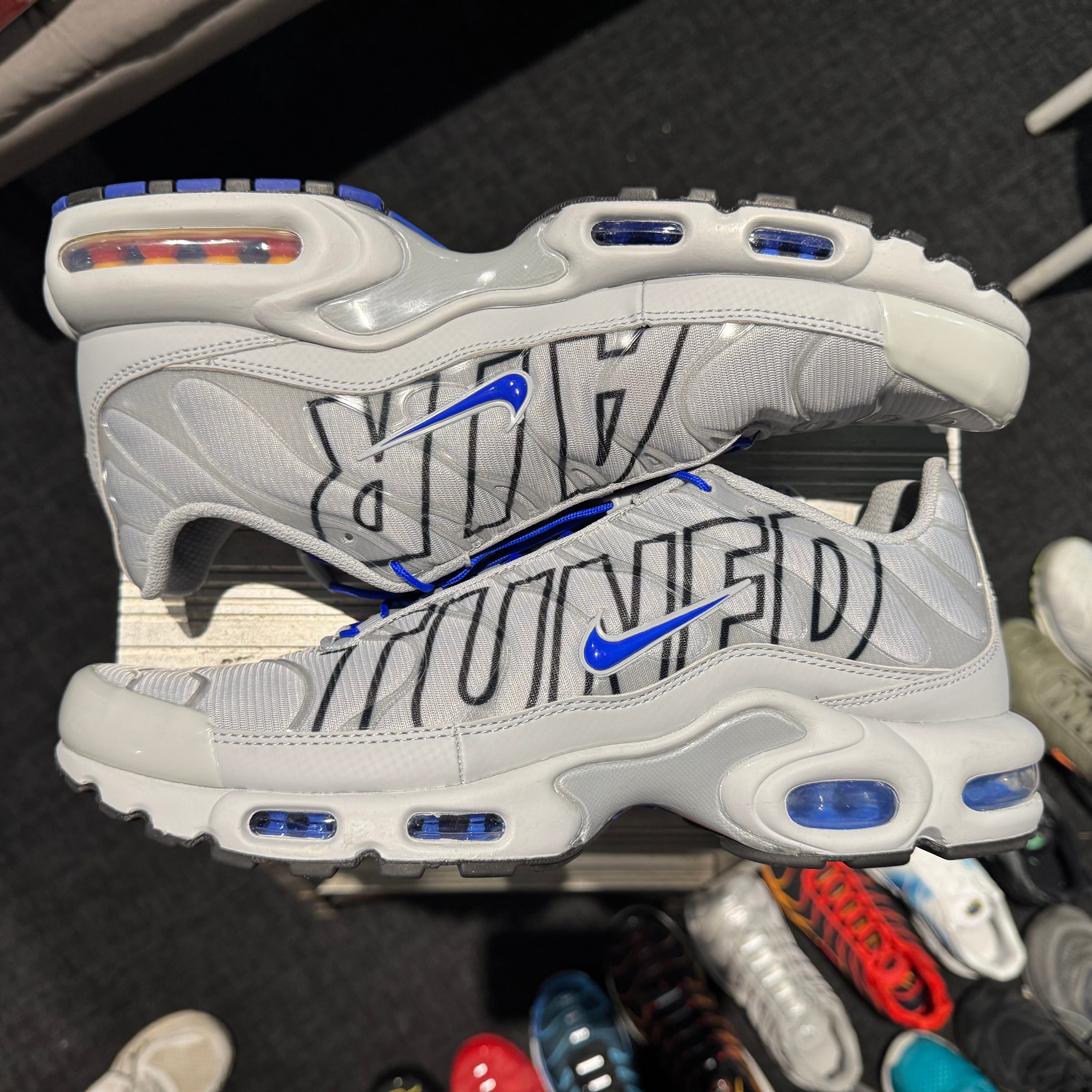 Nike Air Max Plus TN 'Wolf Grey Racer Blue' (Brand New)