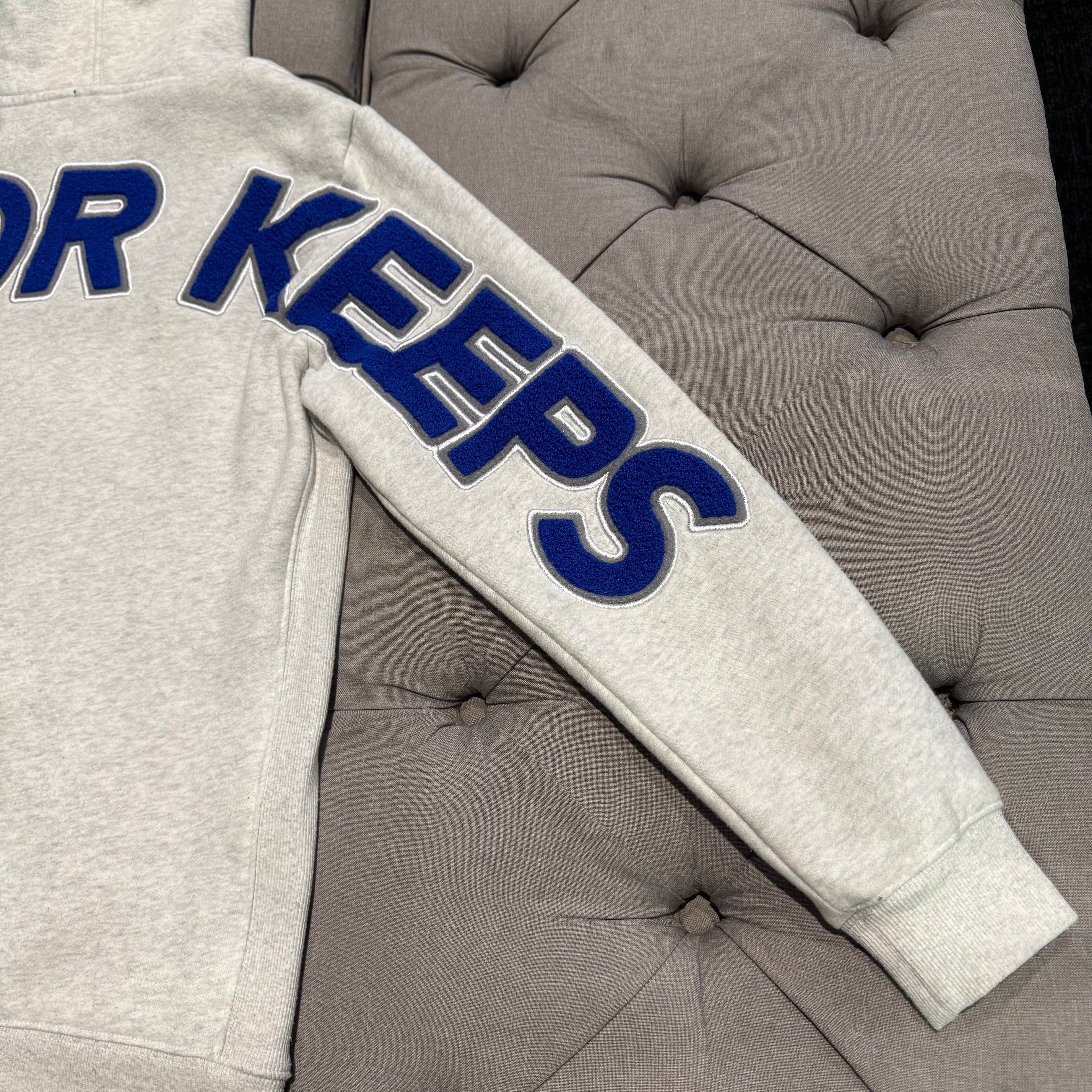 Geedup Play For Keeps Hoodie 'Marle White Blue' (Second hand)