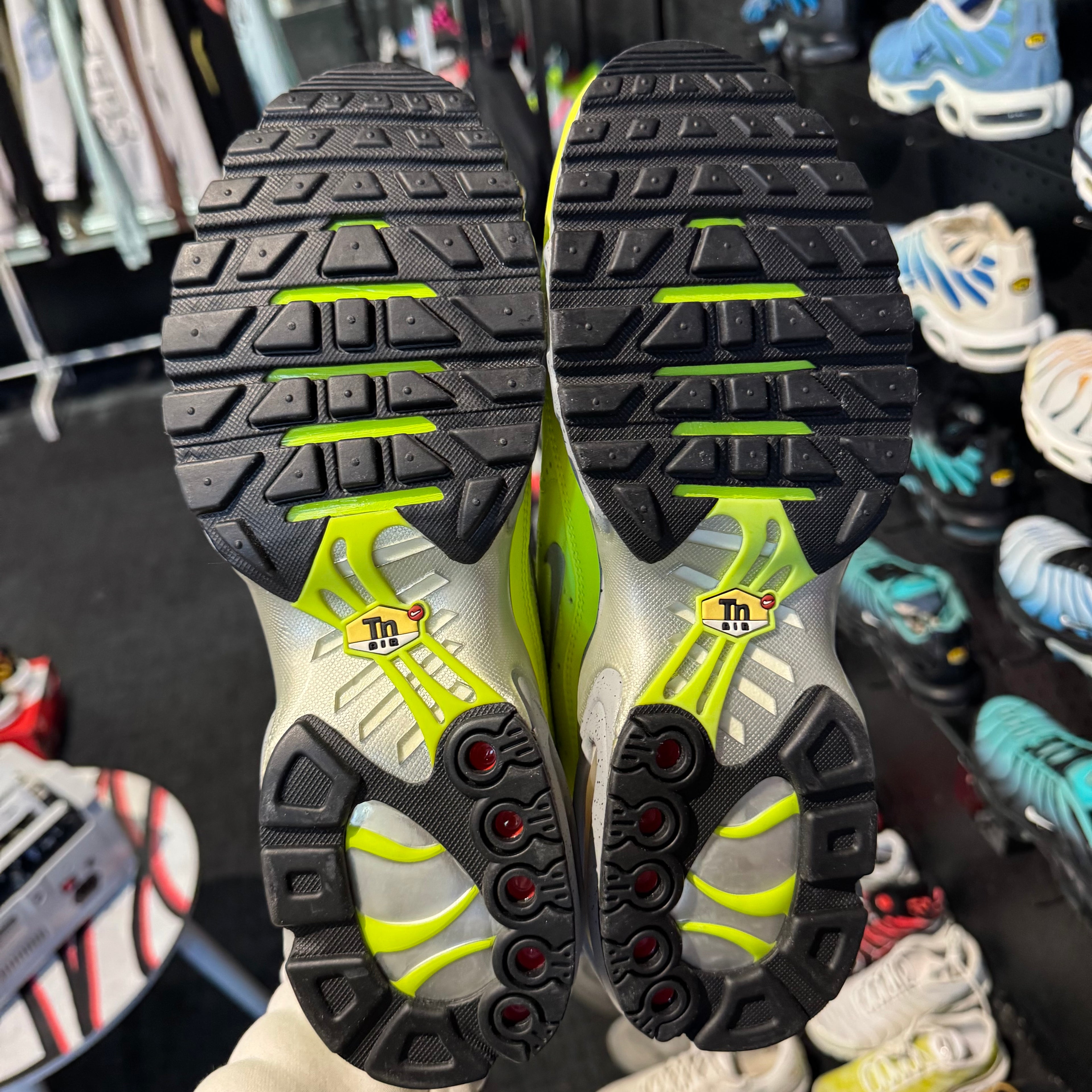 Nike Air Max Plus TN PRM 'Volt Silver Wolf Grey' (Brand New)