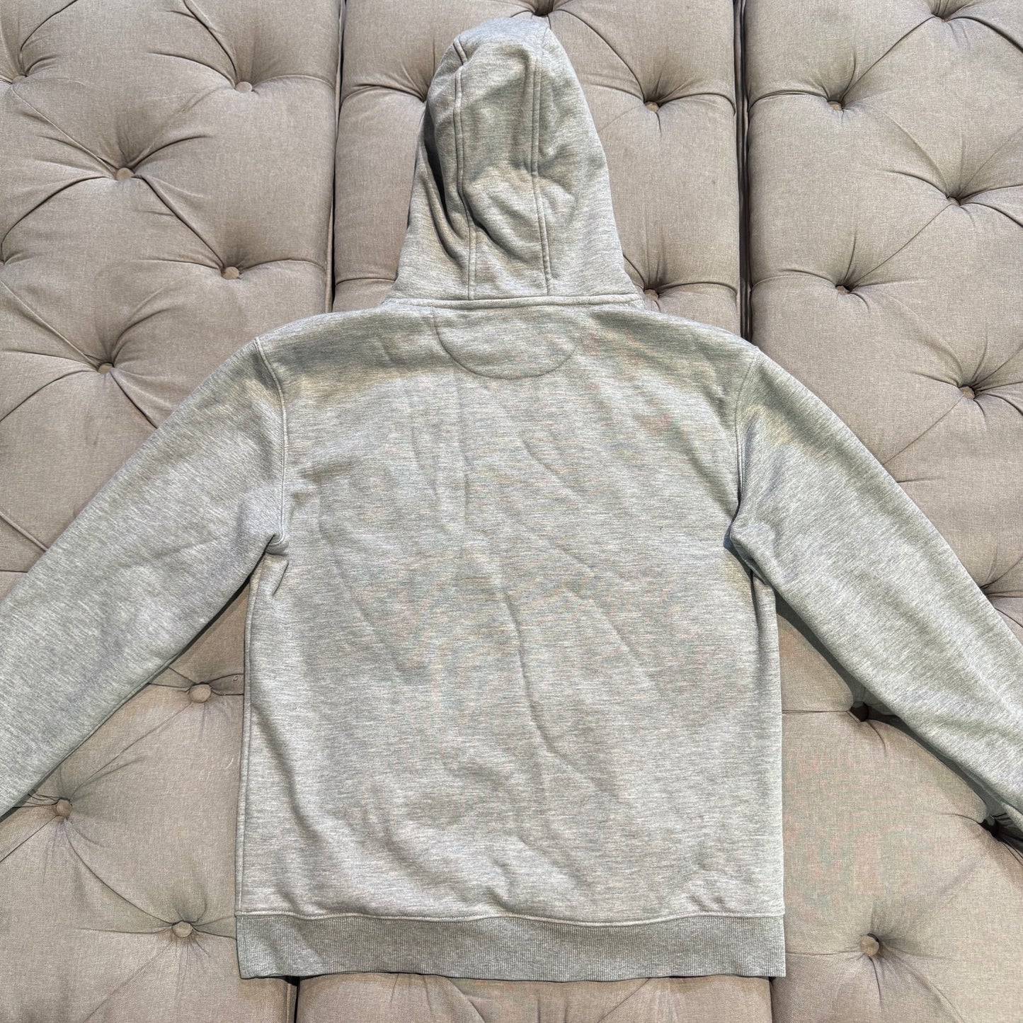 Geedup Team Logo Hoodie 'Grey Black' (Second hand)