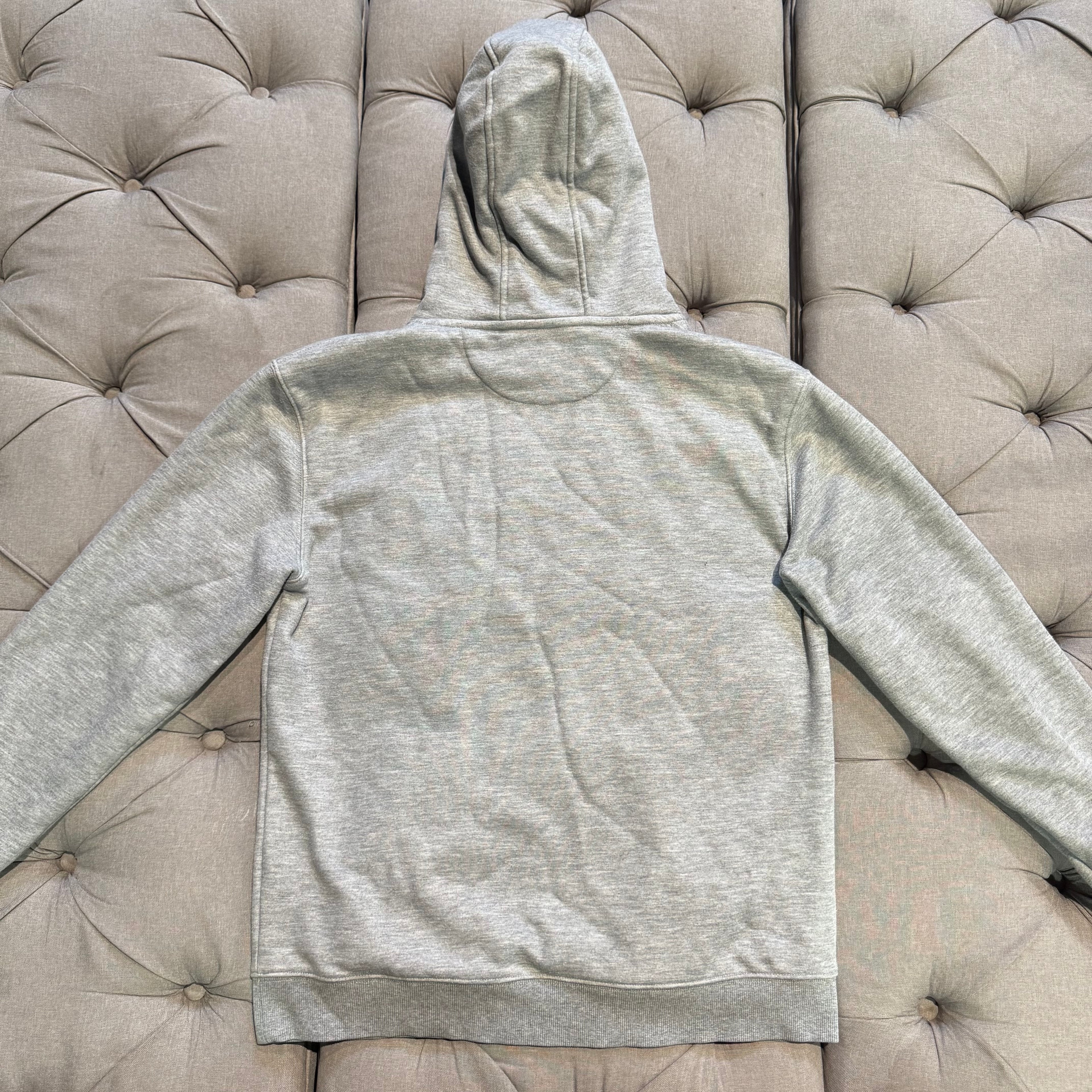 Geedup Team Logo Hoodie 'Grey Black' (Second hand)