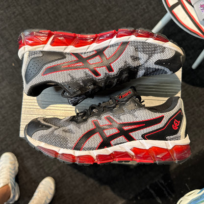 Asics Gel-Quantum 360 6 'Grey Black Classic Red' (Second hand)