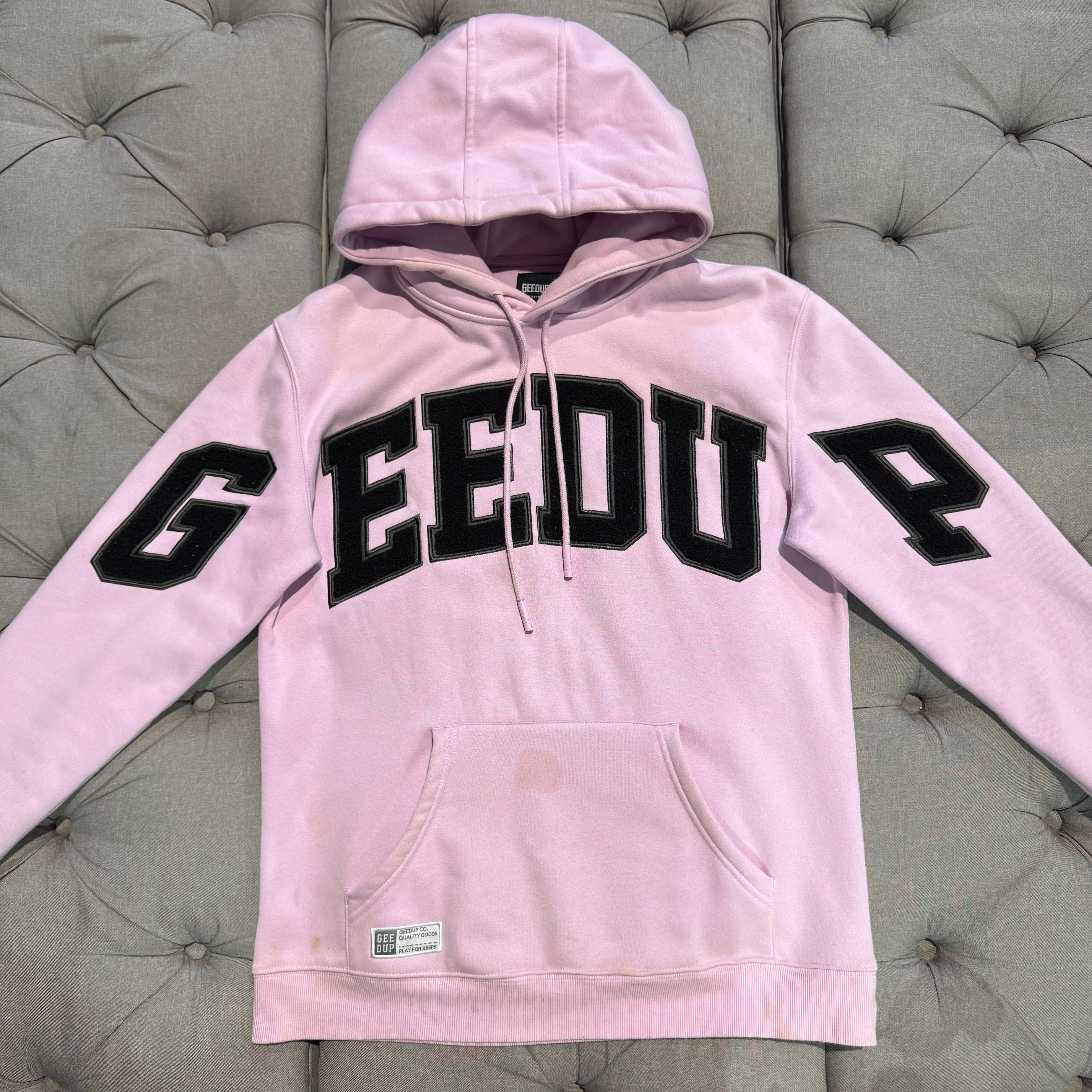 Geedup Team Logo Hoodie 'Black Lavender' (Second hand)