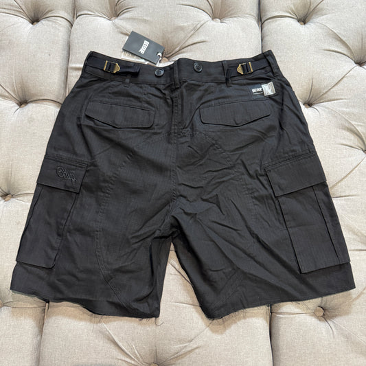 Geedup Handstyle Cargo Shorts 'Black Grey' (Brand New)