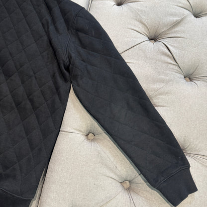 Geedup Stitched Quilt Hoodie 'Black' (Second hand)