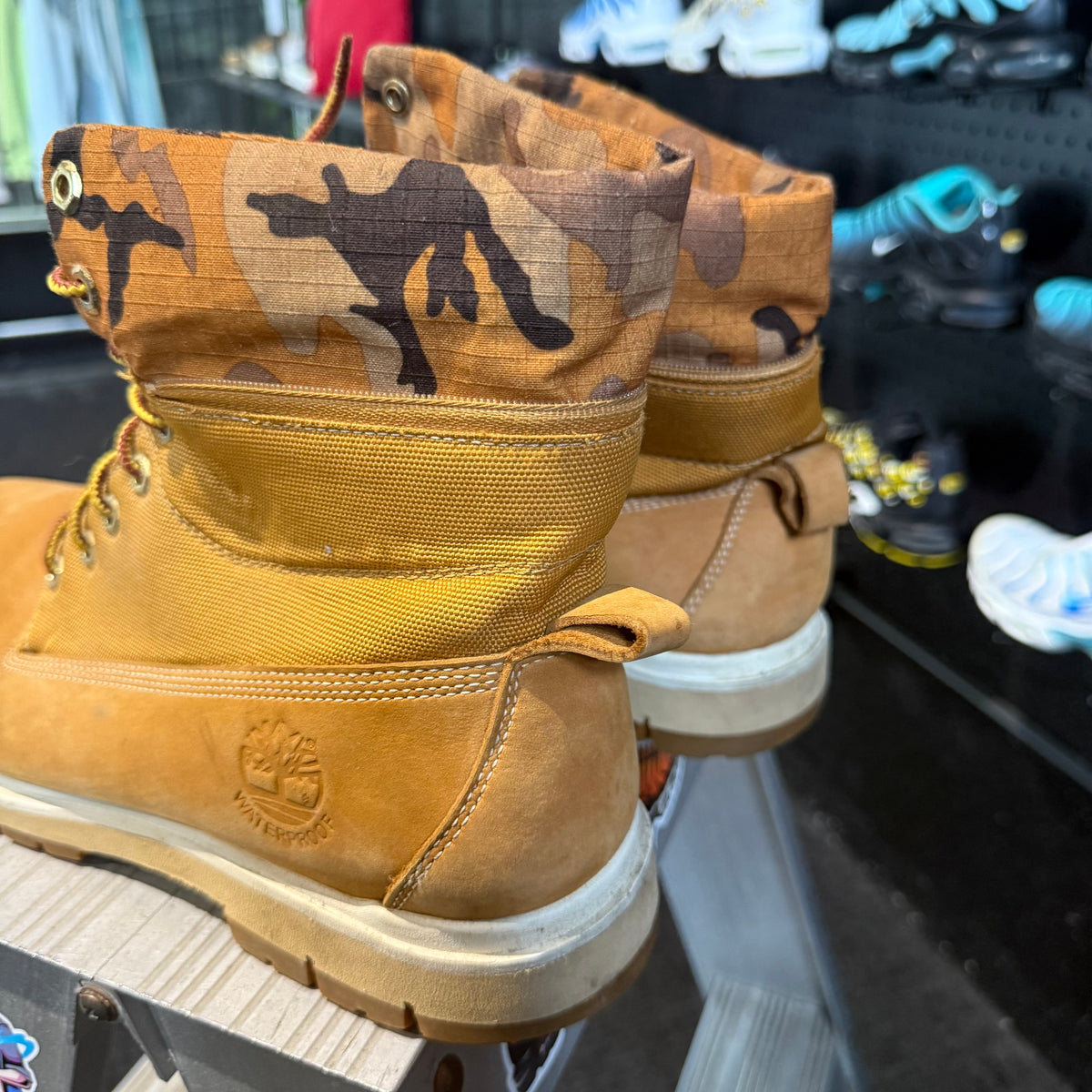 Timberland Roll Top Boots ‘Wheat Camo’ (Second hand)