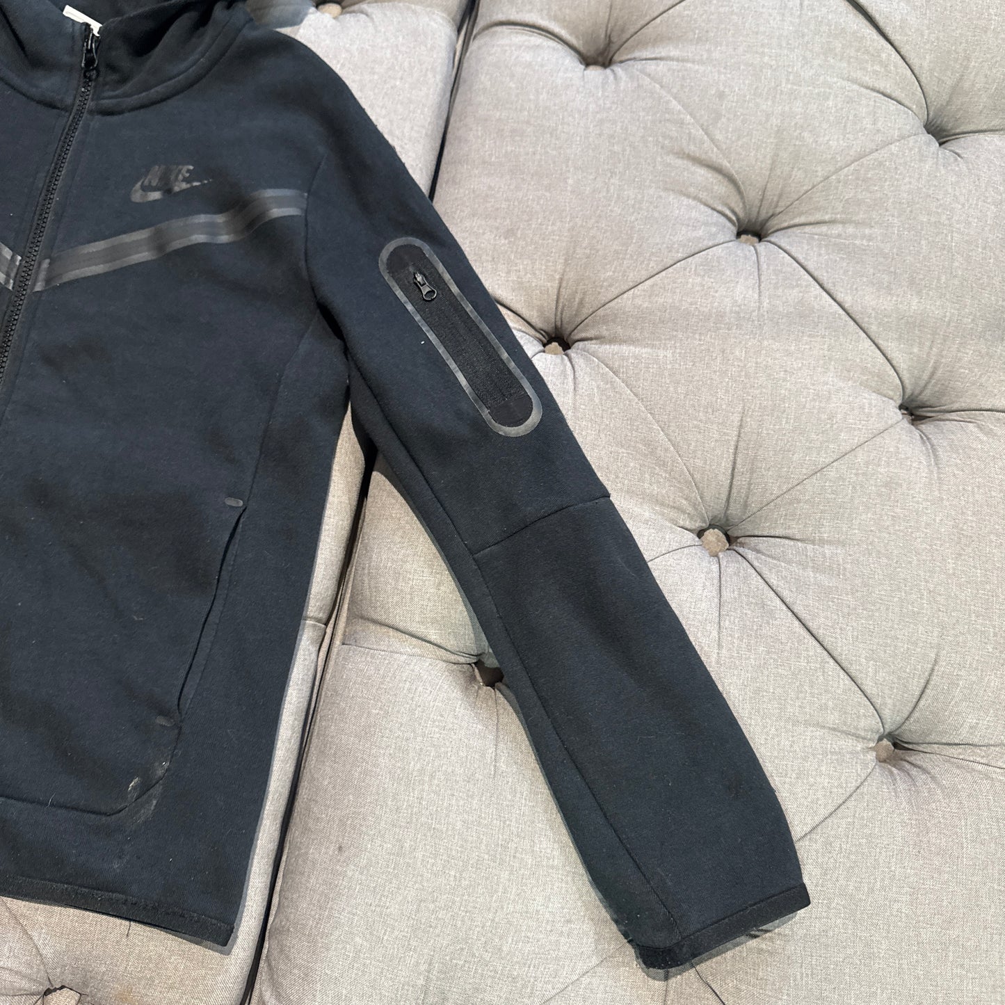 Nike Tech Fleece Jacket 'Black' (Second hand)
