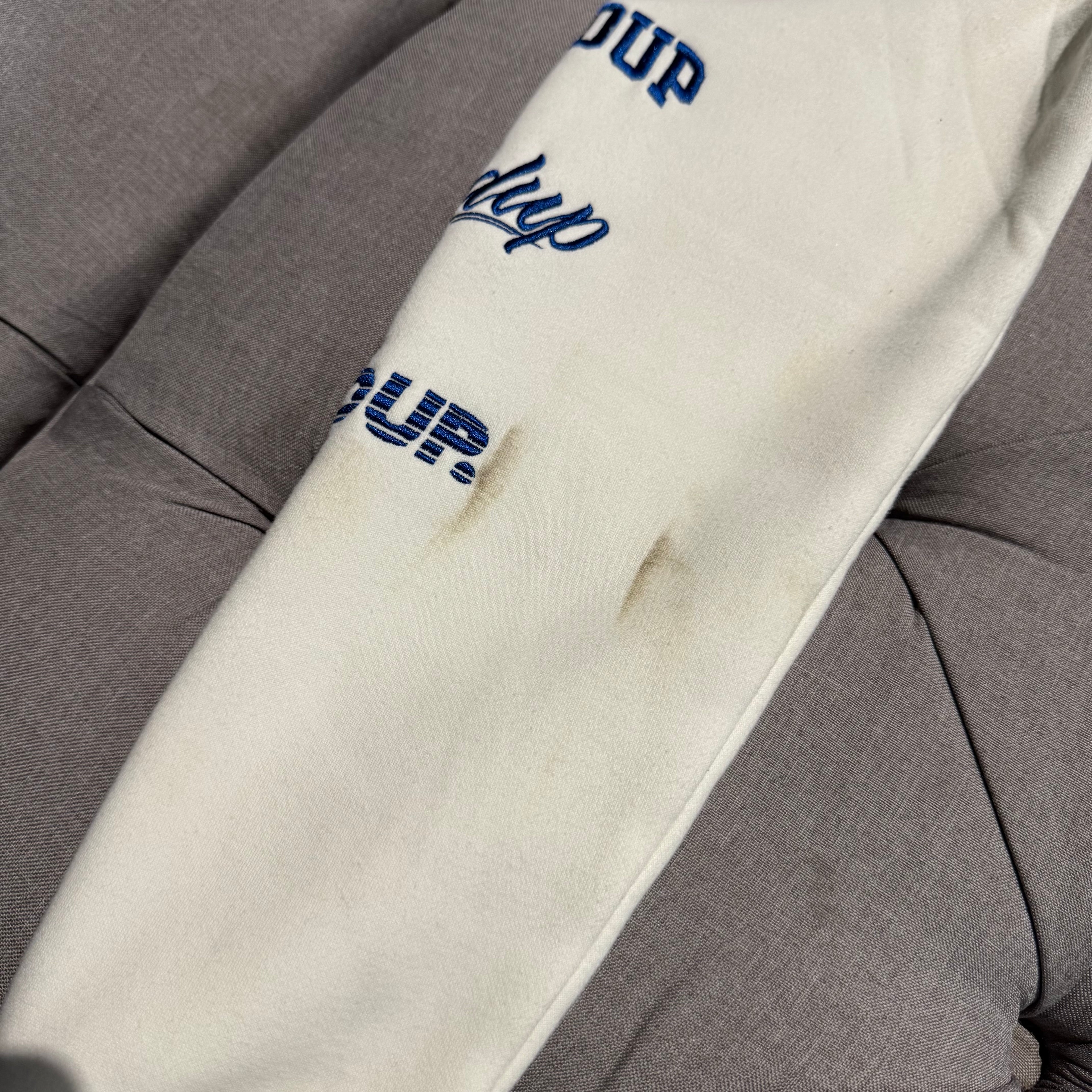 Geedup Sportsman Badges QTR Zip 'Light Cream' (Second hand)