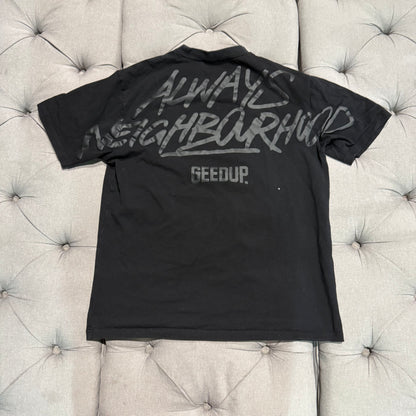 Geedup Always Neighbourhood T-shirt 'Blackout' (Second hand)