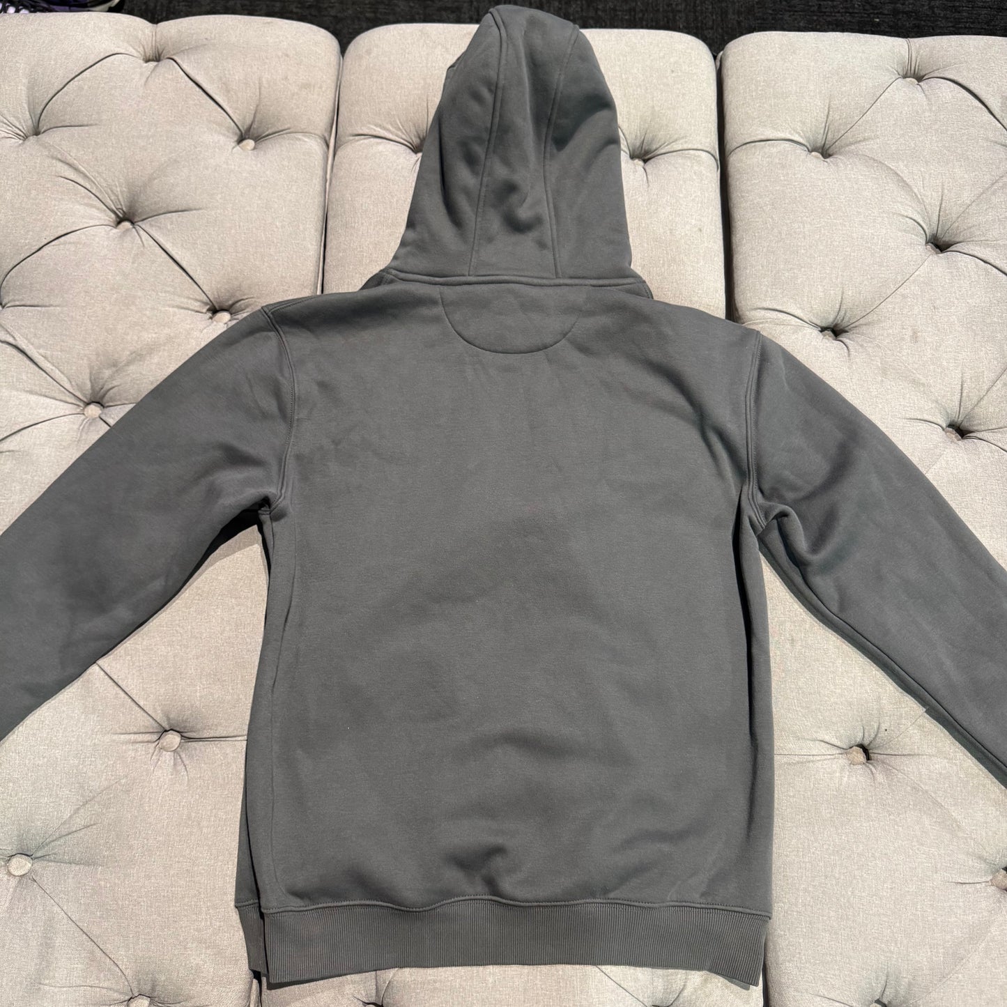 Geedup Team Logo Hoodie 'Ashpalt Grey White' (Second hand)