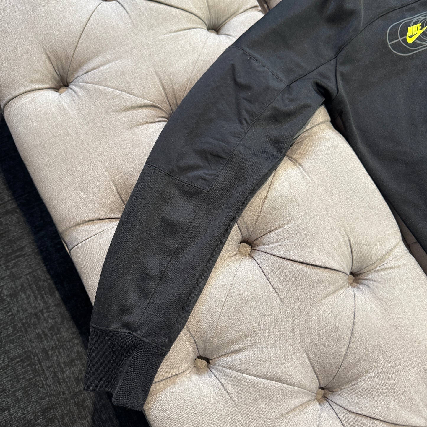 Nike Air Max Zip-Up Jacket 'Neon Green Black' (Second hand)