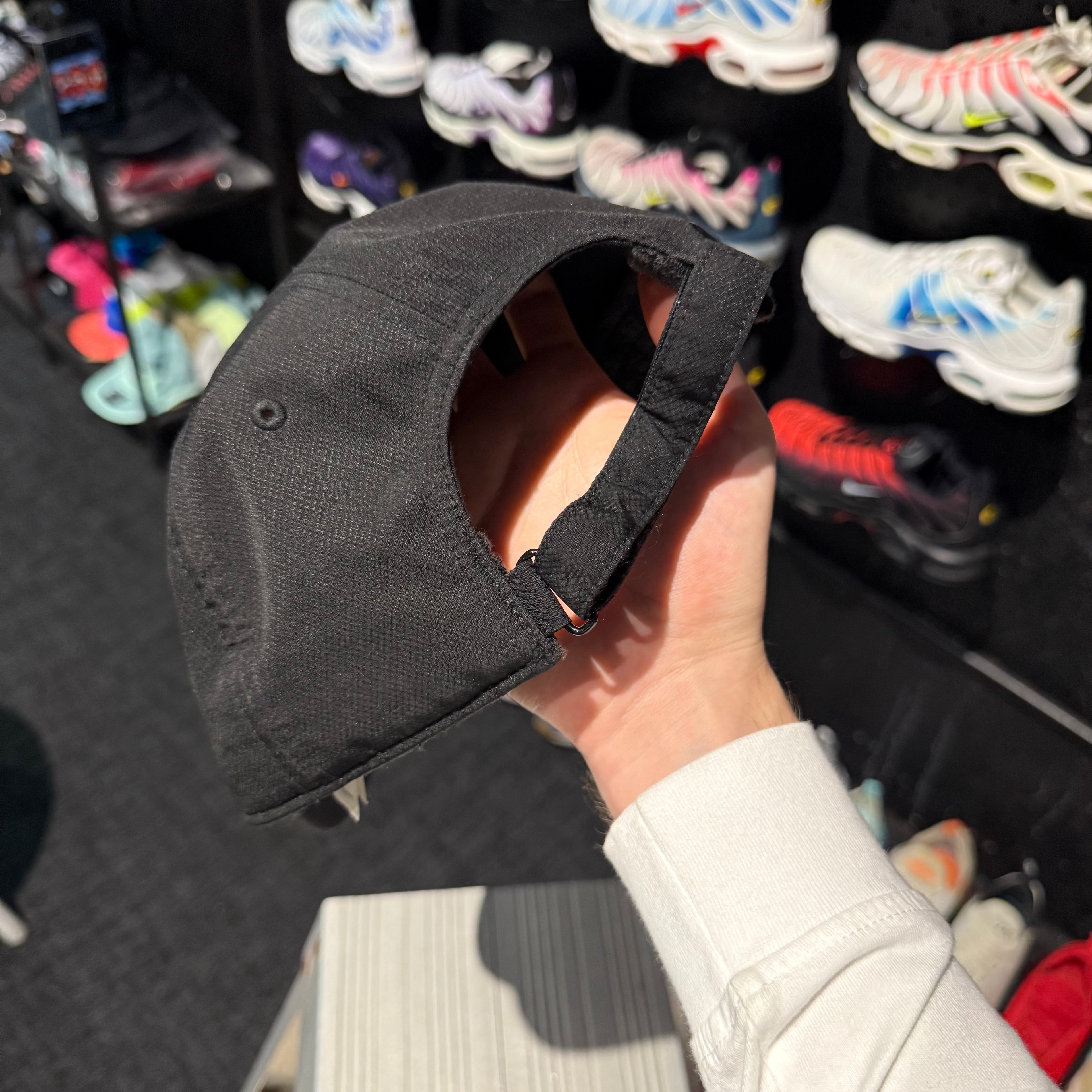 Lacoste Mini Croc Logo Cap 'Black' (Second hand)