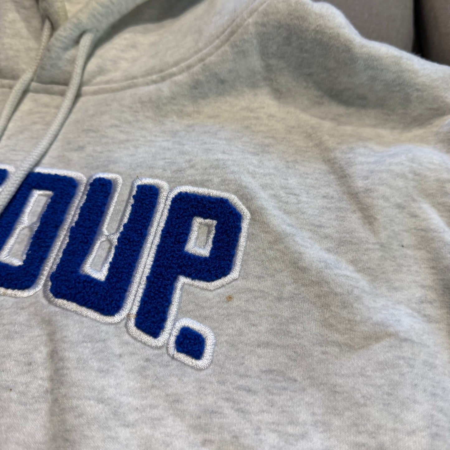 Geedup Play For Keeps Hoodie 'Marle White Blue' (Second hand)