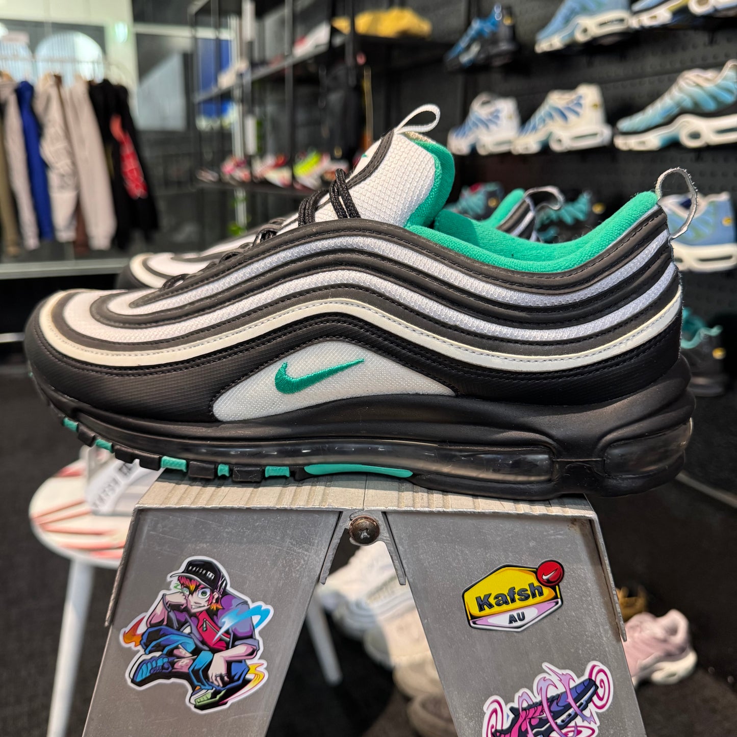 Nike Air Max 97 'Black Clear Emerald' (Second hand)