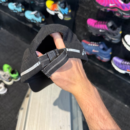 Asics Reflective Side Logo Cap 'Black' (Second hand)