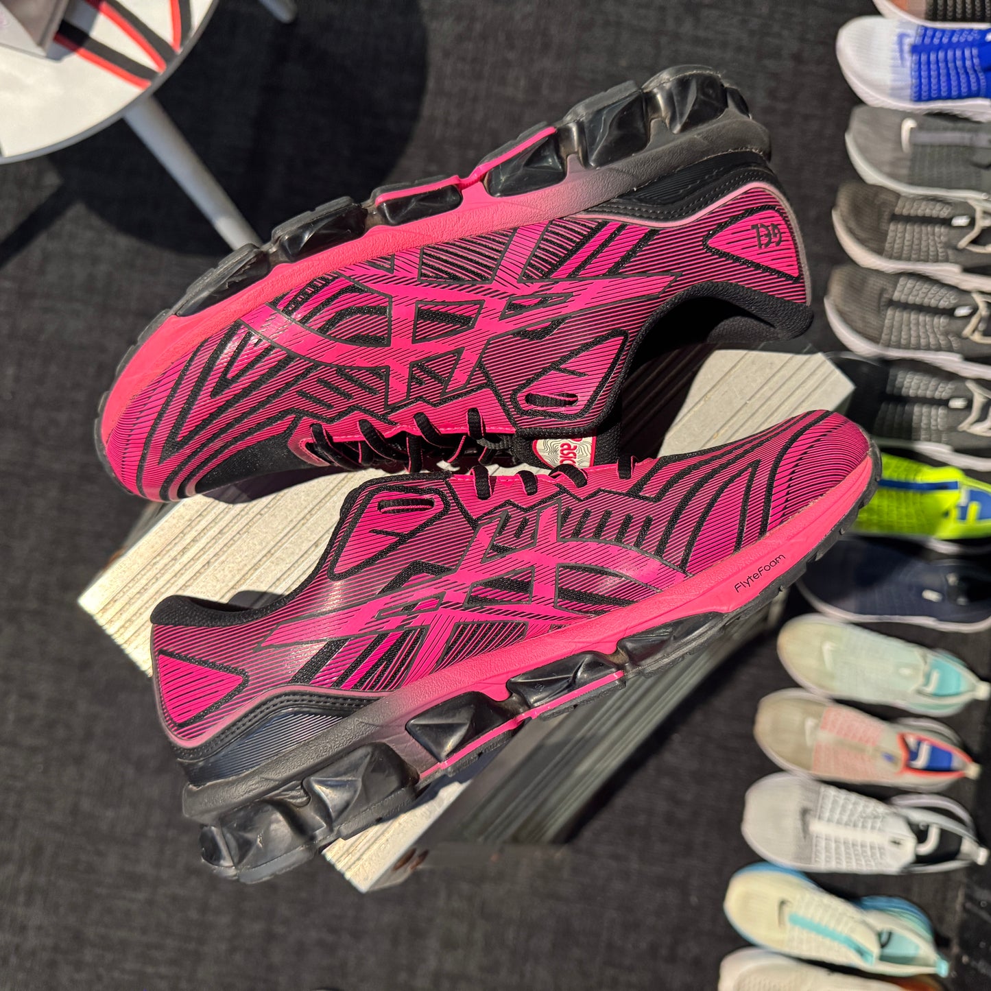 Asics Gel-Quantum 360 VII Edjil 'Black Pink Glo' (Second hand)