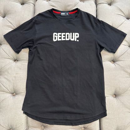 Geedup Always Neighbourhood T-Shirt 'Black White' (Second hand)