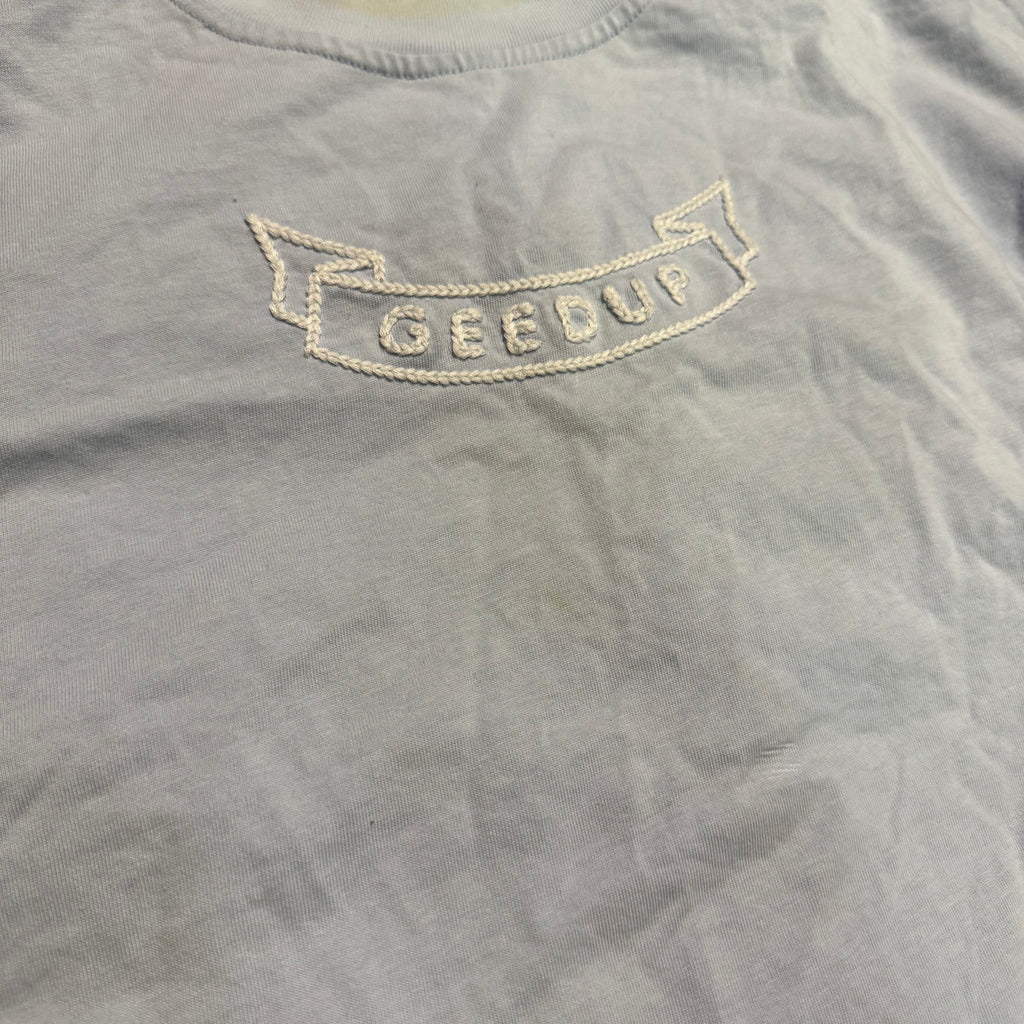 Geedup PFK G Logo T-Shirt 'Univerisity Blue' (Second hand)