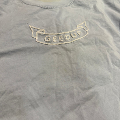 Geedup PFK G Logo T-Shirt 'Univerisity Blue' (Second hand)